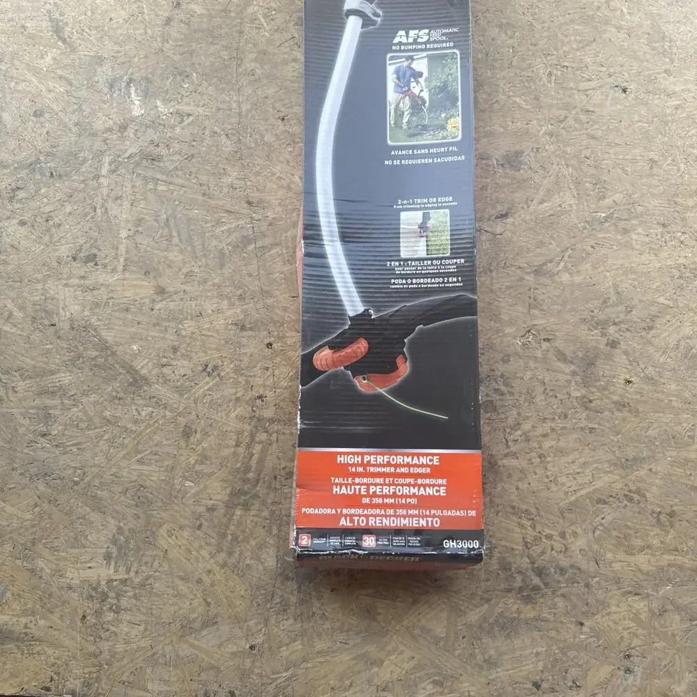 BLACK+DECKER String Trimmer, CORDED - 7.5-Amp - GH3000 P6-30
